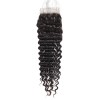 Jada Malaysian Deep Wave Human Hair Bundles with Lace Closure Extension