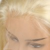 Jada Platinum Brazilian Virgin Straight Lace Frontal Wigs in Blonde