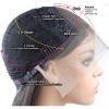 Jada Natural Black Deep Wave Brazilian Human Wigs with Lace Closure