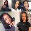 Jada Classic Affordable Straight Short Bob Virgin Human Hair Wigs